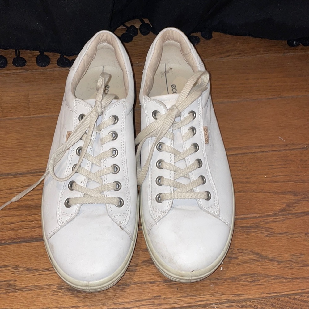 Ecco white sneakers